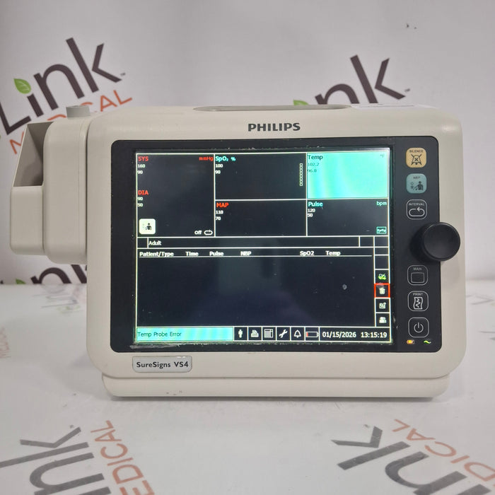 Philips SureSigns VS4 Vital Signs Monitor