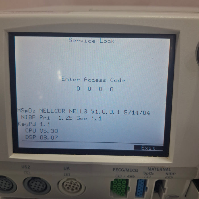 GE Healthcare Corometrics 250cx Series Model 259cx Fetal Monitor