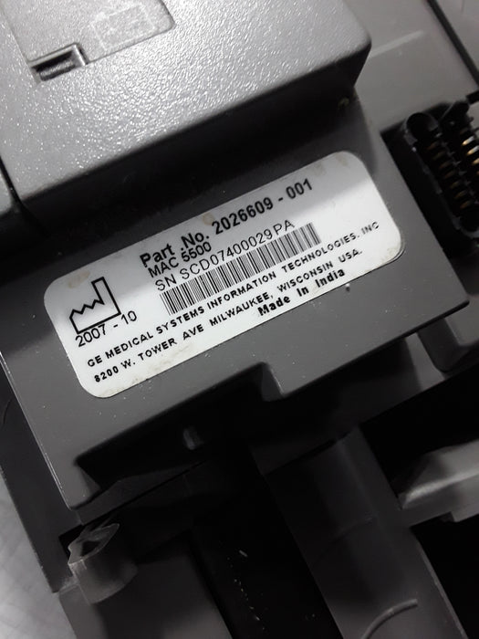 GE Healthcare MAC 5500 ECG without CAM Module