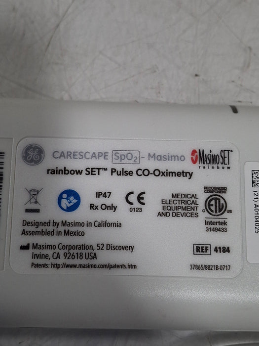 GE Healthcare Carescape SpO2 Masimo Rainbow Set Pulse Module