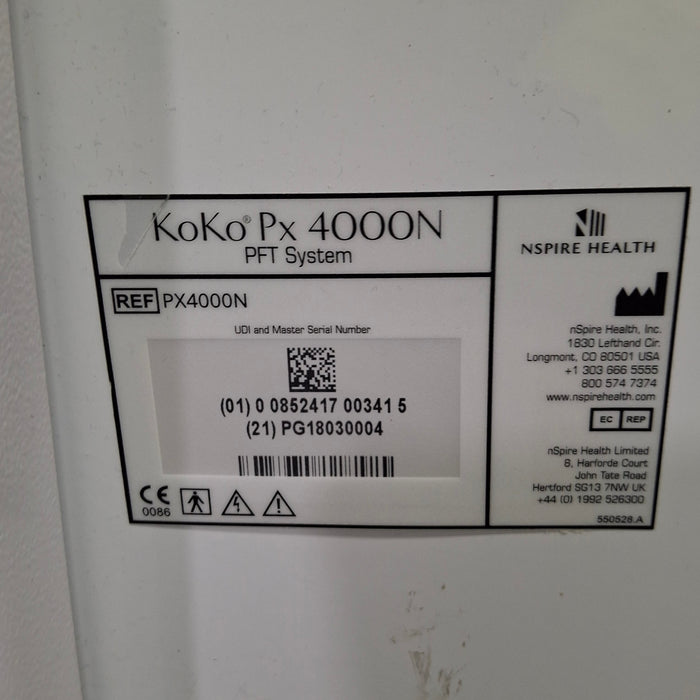 nSpire Health KoKo Px 4000N Plethysmograph