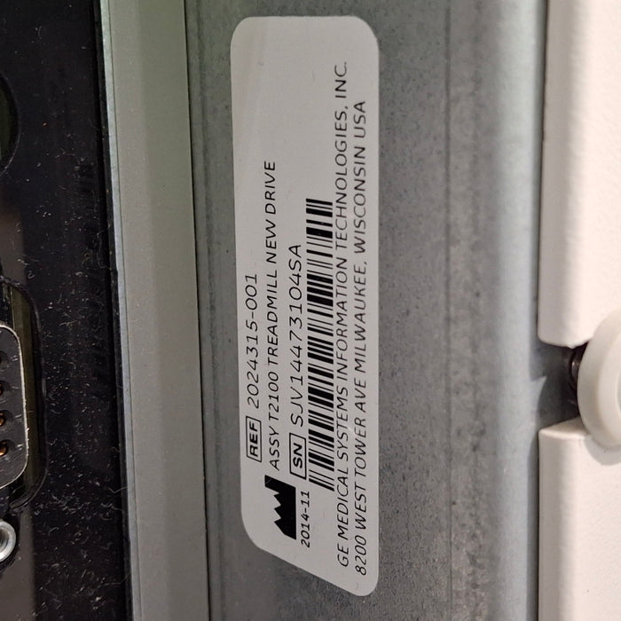 GE Healthcare T2100 Stress Test Treadmill