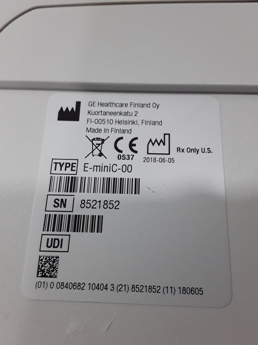 GE Healthcare E-miniC-00 CO2 Module