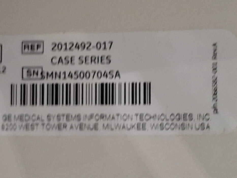 GE Healthcare Case Stress Test Console