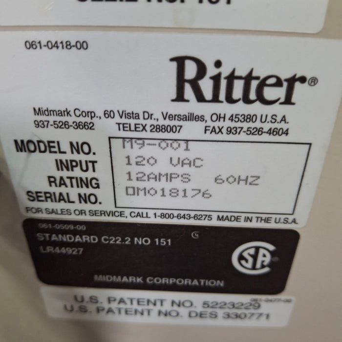 Ritter M9-001 UltraClave Autoclave Sterilizer
