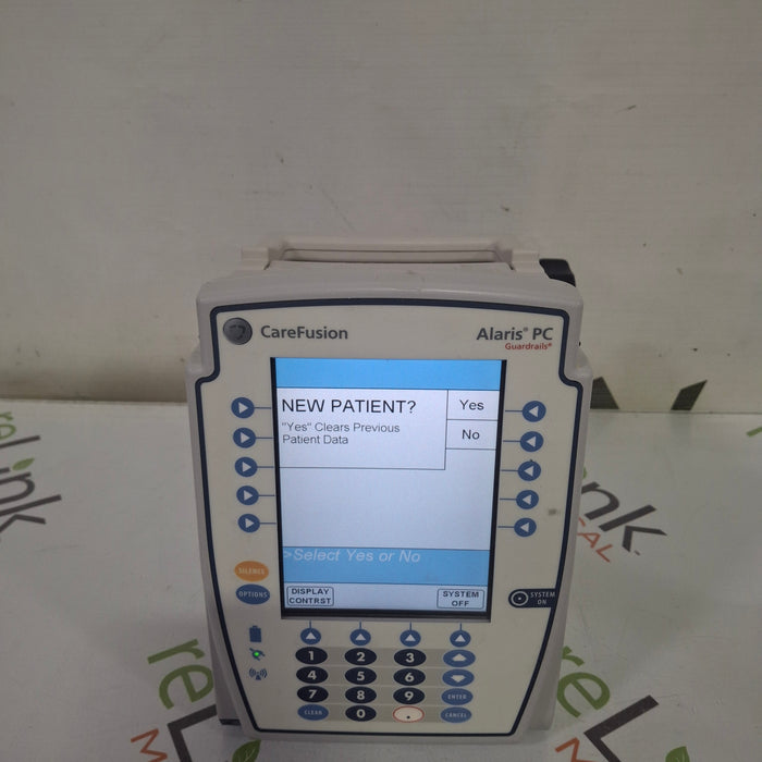 CareFusion Alaris 8015 Large Screen POC Infusion Pump