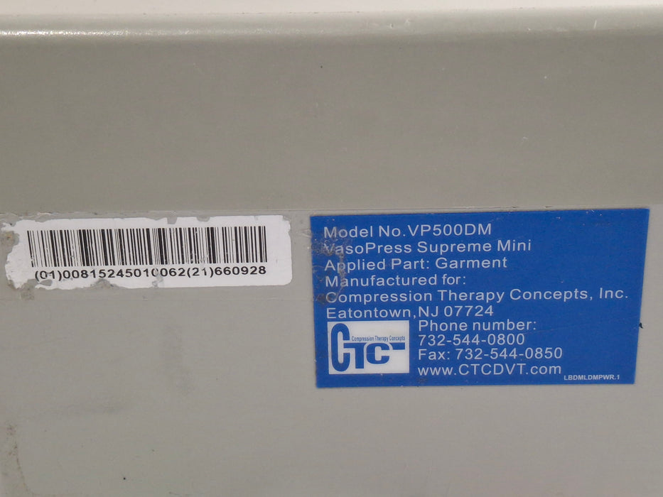 CTC VasoPress Supreme Mini VP500DM Pump