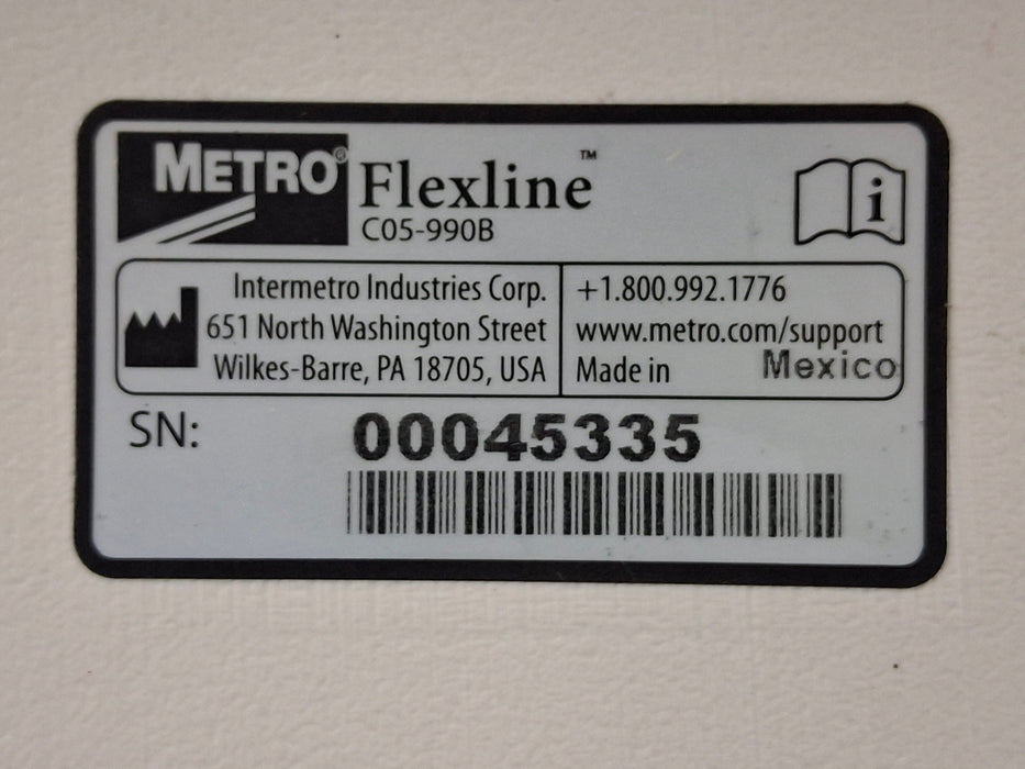 Metro Flexline Crash Cart