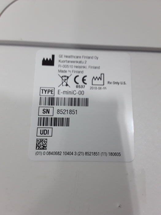 GE Healthcare E-miniC-00 CO2 Module