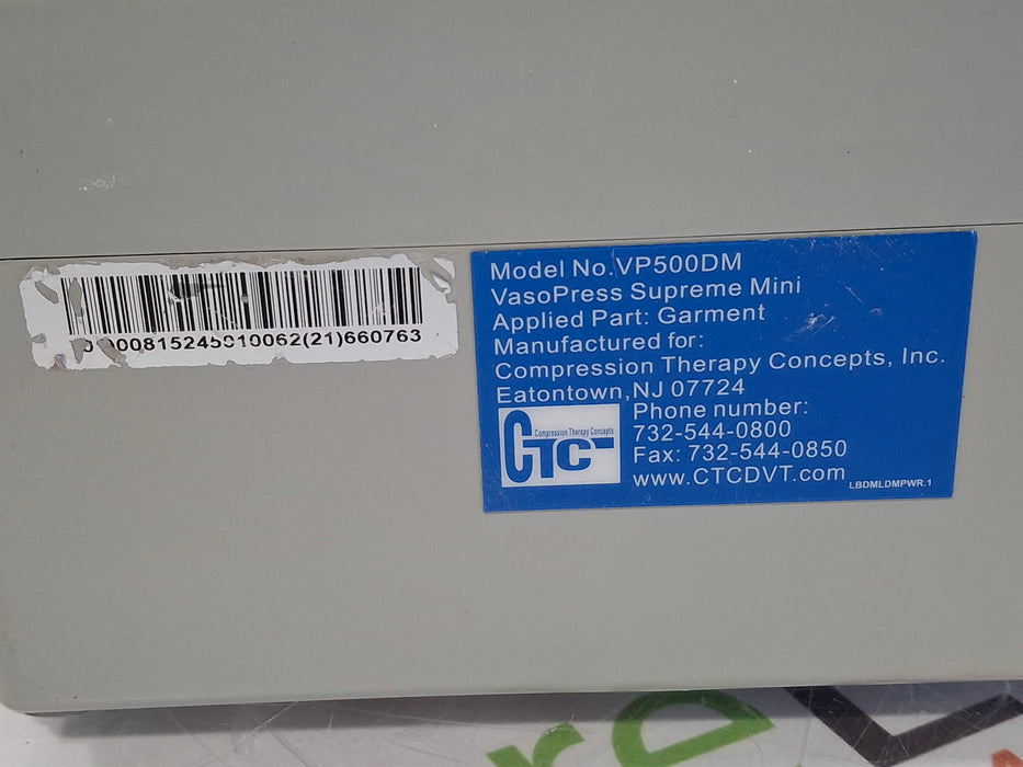 CTC VasoPress Supreme Mini VP500DM Pump
