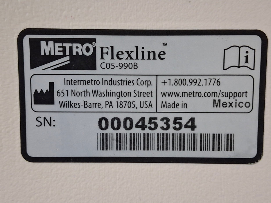 Metro Flexline Crash Cart