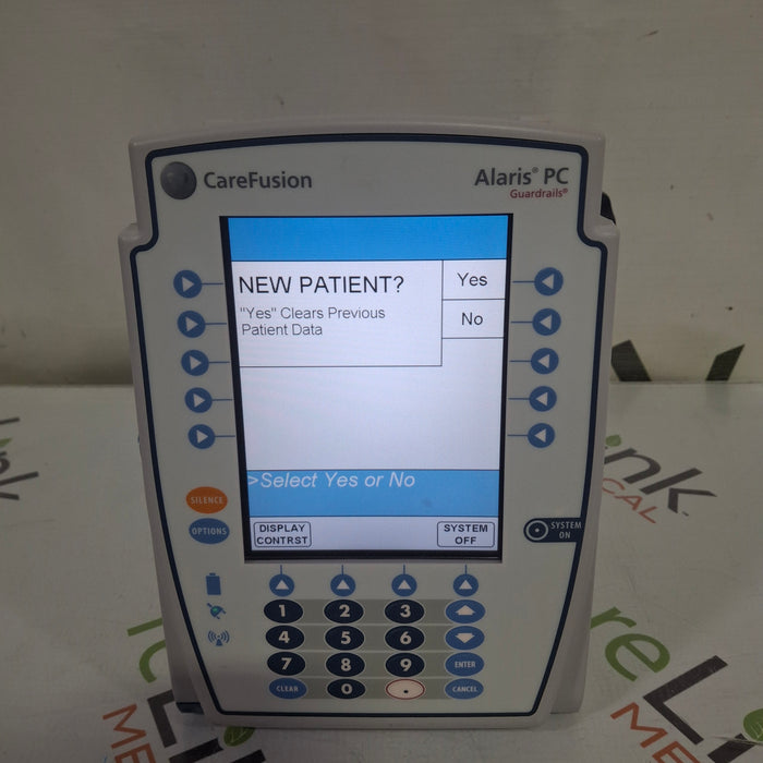 CareFusion Alaris 8015 Large Screen POC Infusion Pump