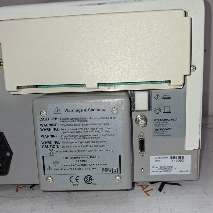 Respironics BiPAP Vision Ventilator