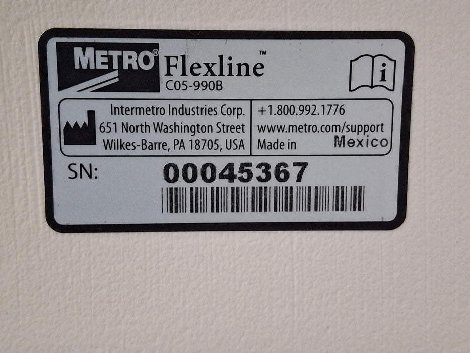 Metro Flexline Crash Cart