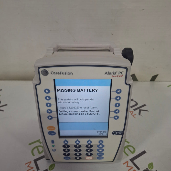 CareFusion Alaris 8015 Large Screen POC Infusion Pump