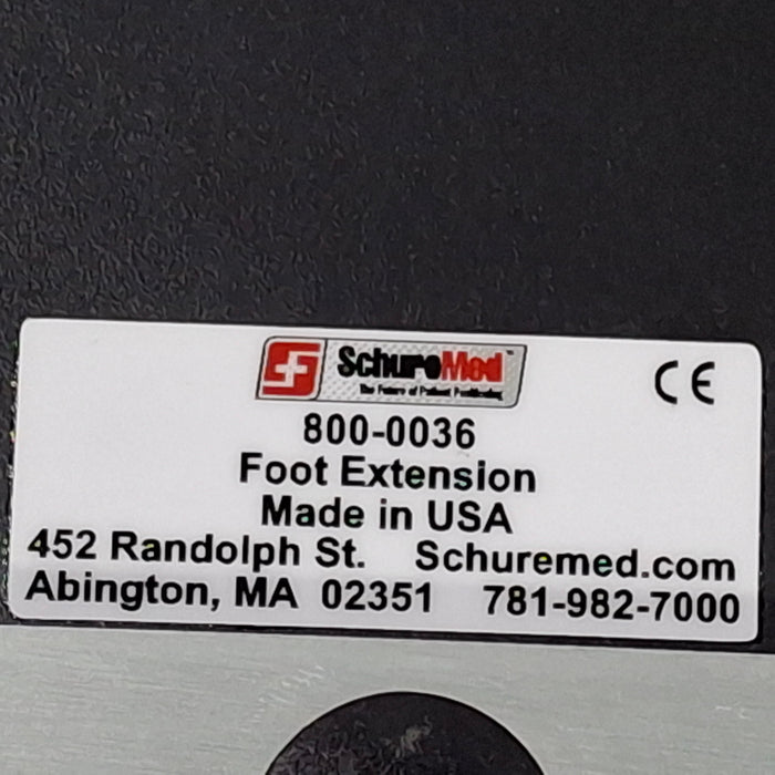 SchureMed 800-0036 Foot Extension