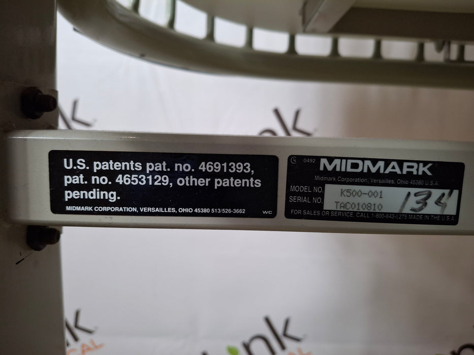 Midmark K500-001 Pediatric Crib Stretcher