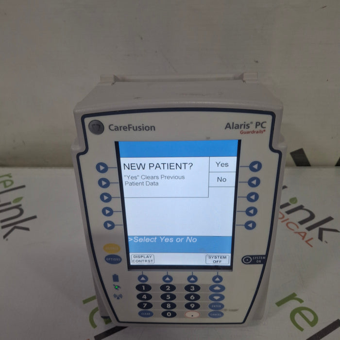 CareFusion Alaris 8015 Large Screen POC Infusion Pump
