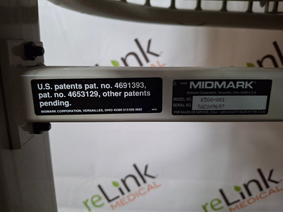 Midmark K500-001 Pediatric Crib Stretcher