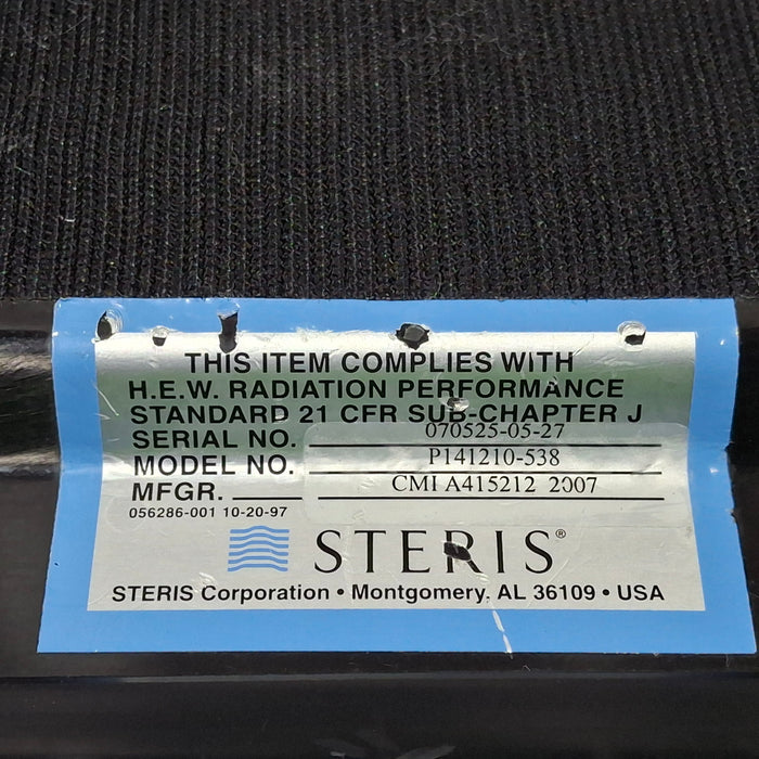 Steris OR P141210 Surgical Table Armboard