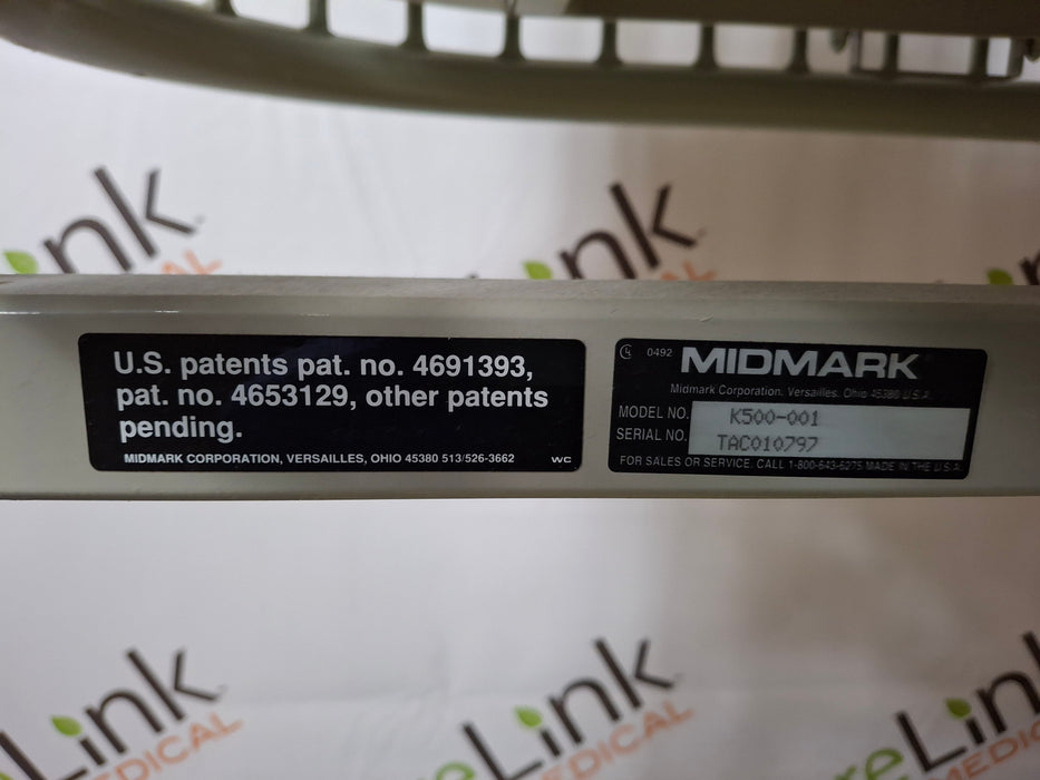 Midmark K500-001 Pediatric Crib Stretcher