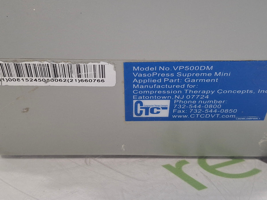 CTC VasoPress Supreme Mini VP500DM Pump