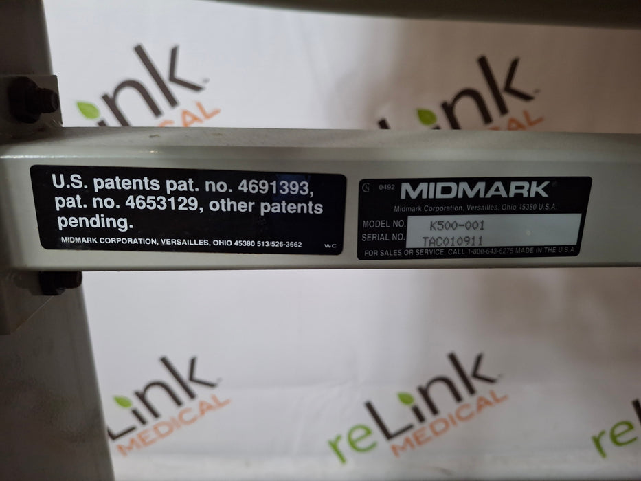 Midmark K500-001 Pediatric Crib Stretcher