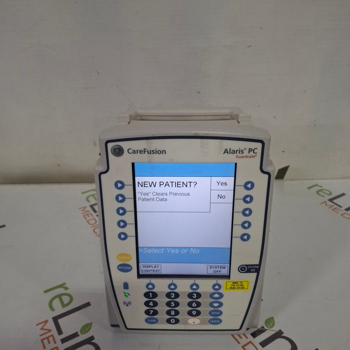 CareFusion Alaris 8015 Large Screen POC Infusion Pump