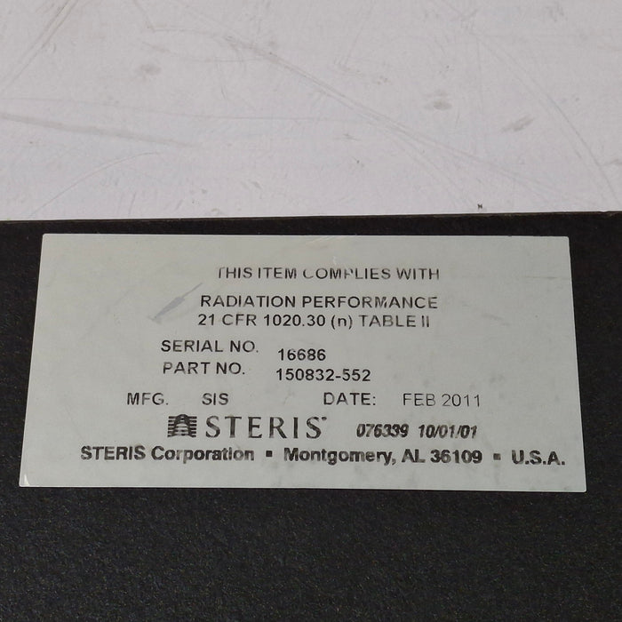 Steris 150832-552 OR Table Board
