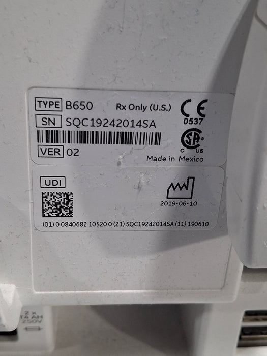 GE Healthcare Carescape B650 Emergency Care Patient Monitor