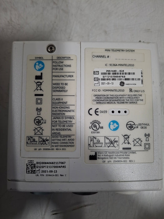 GE Healthcare 9136A-Minitel 2010 Mini Telemetry System