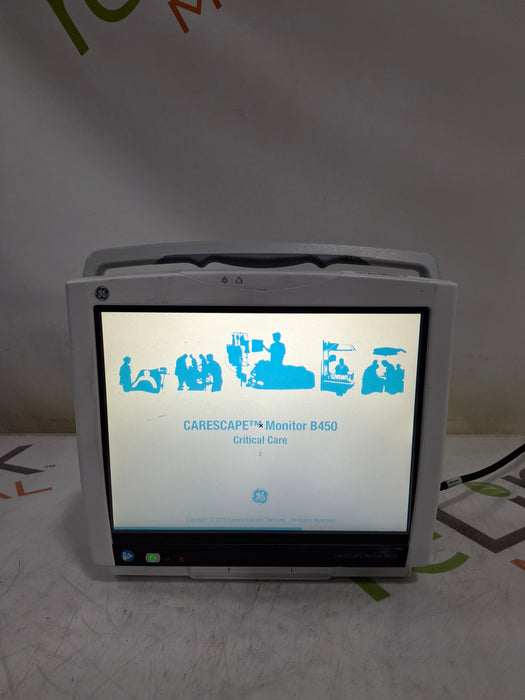 GE Healthcare Carescape B450 Critical Care Patient Monitor