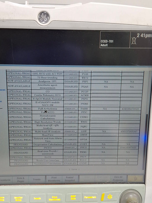 GE Healthcare GE Healthcare Carescape B650 Emergency Care Patient Monitor Patient Monitors reLink Online