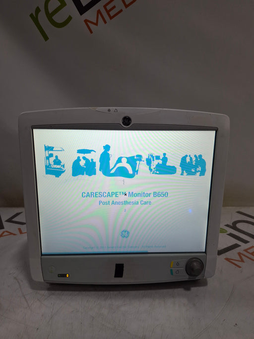 GE Healthcare GE Healthcare Carescape B650 Post Anesthesia Care Patient Monitor Patient Monitors reLink Online