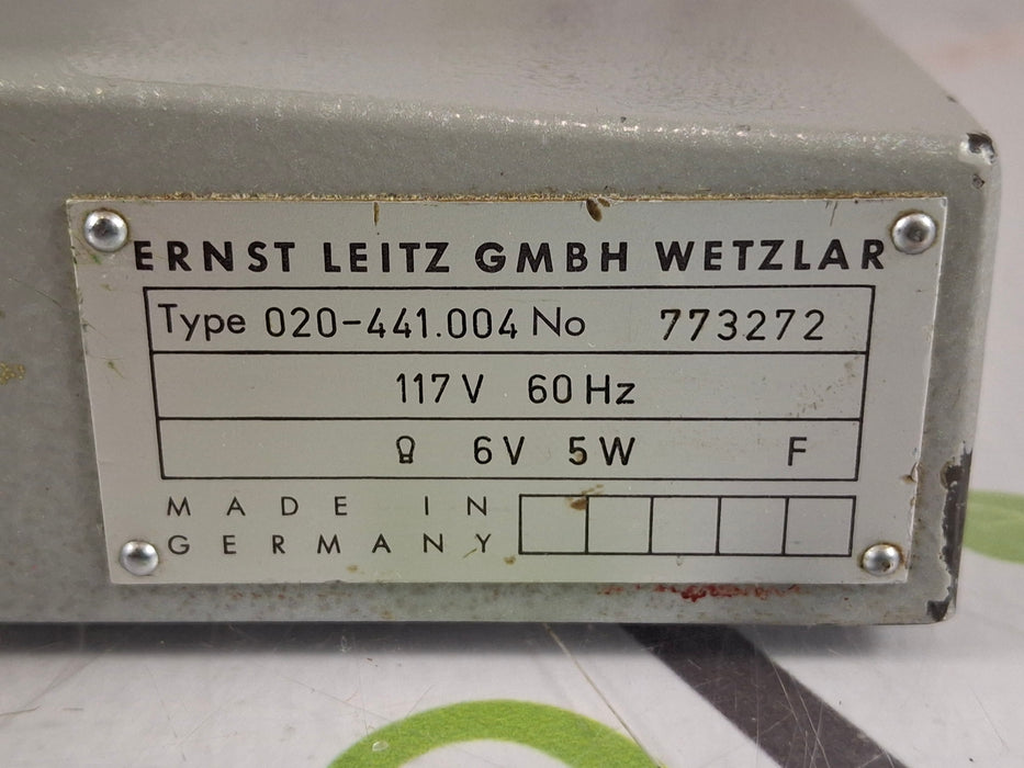 Leitz Binocular Microscope