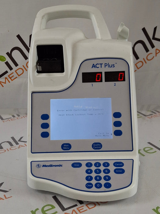 Medtronic ACT Plus Automated Coagulation Timer