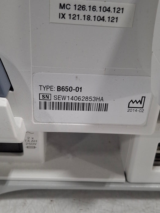 GE Healthcare Carescape B650 Post Anesthesia Care Patient Monitor