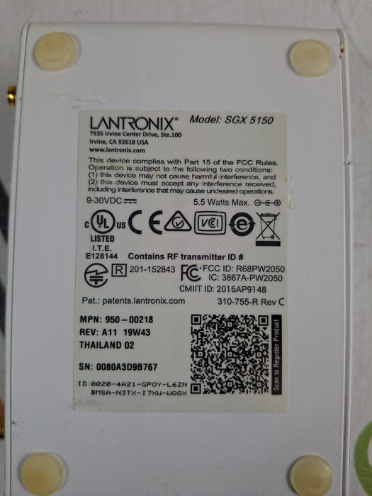 Lantronix SGX 5150 Device Gateway Dual Band Wireless Router