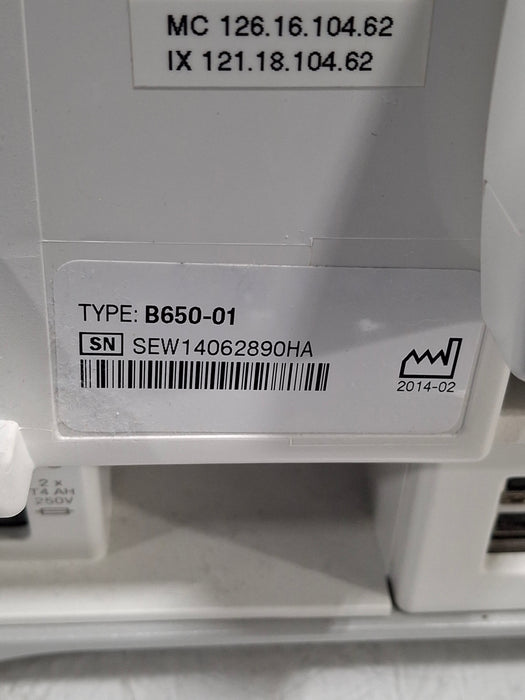 GE Healthcare Carescape B650 Post Anesthesia Care Patient Monitor