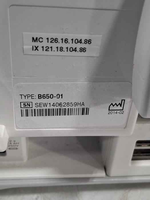 GE Healthcare Carescape B650 Post Anesthesia Care Patient Monitor