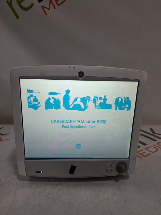 GE Healthcare GE Healthcare Carescape B650 Post Anesthesia Care Patient Monitor Patient Monitors reLink Online