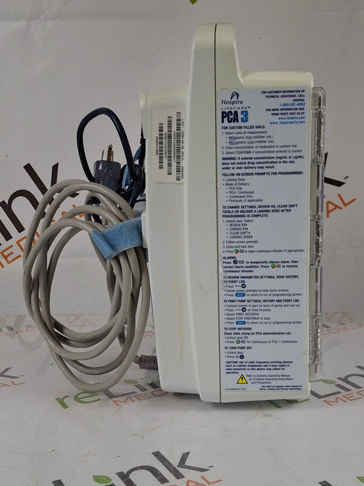 Hospira Lifecare PCA 3 Syringe Infusion Pump