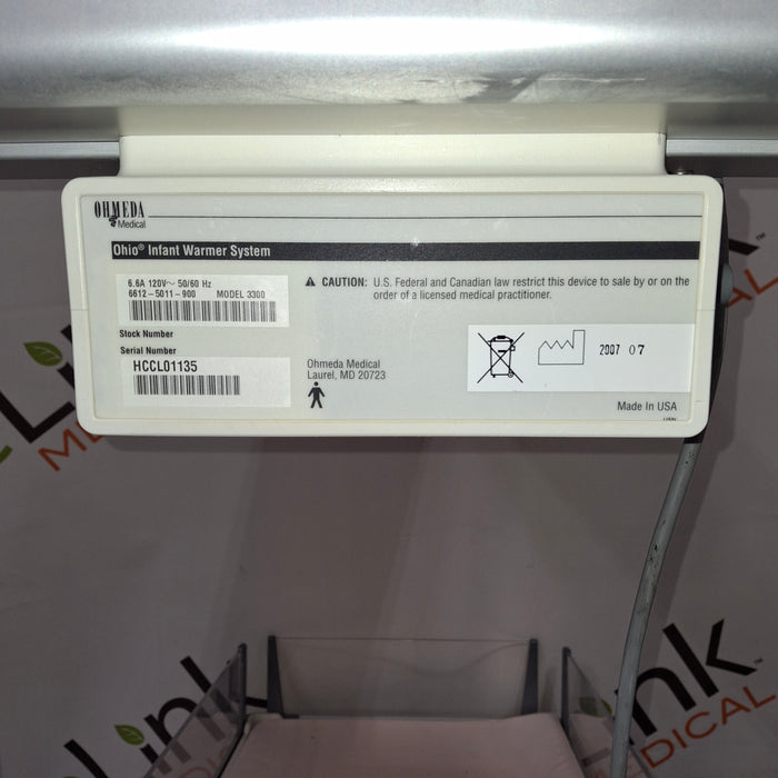 Ohmeda Medical Panda 3300 Infant Warmer