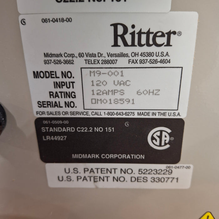 Ritter M9-001 UltraClave Autoclave Sterilizer