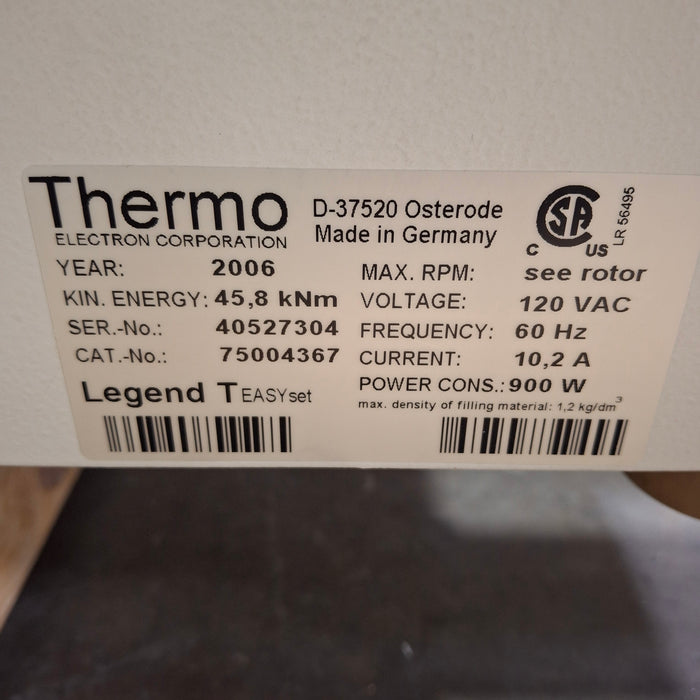 Thermo Scientific Sorvall Legend T Centrifuge