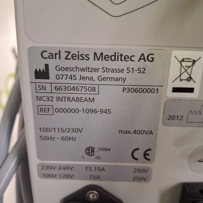Carl Zeiss Intrabeam X-ray intraoperative radiation therapy system