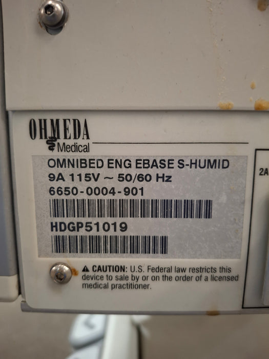 Datex-Ohmeda Giraffe Omnibed Infant Incubator/Warmer