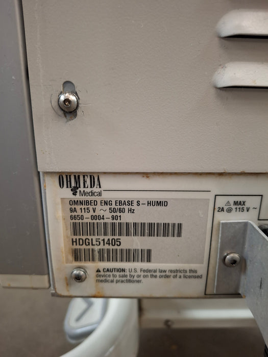 Datex-Ohmeda Giraffe Omnibed Infant Incubator/Warmer