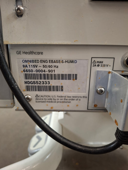 Datex-Ohmeda Giraffe Omnibed Infant Incubator/Warmer