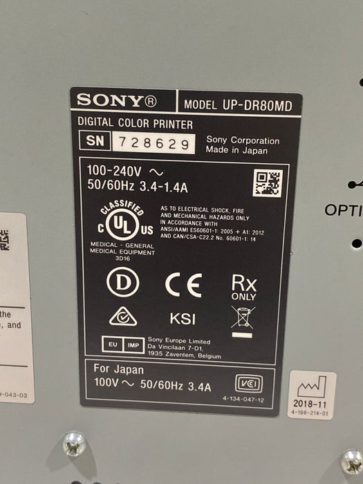 Sony UP-DR80MD Printer